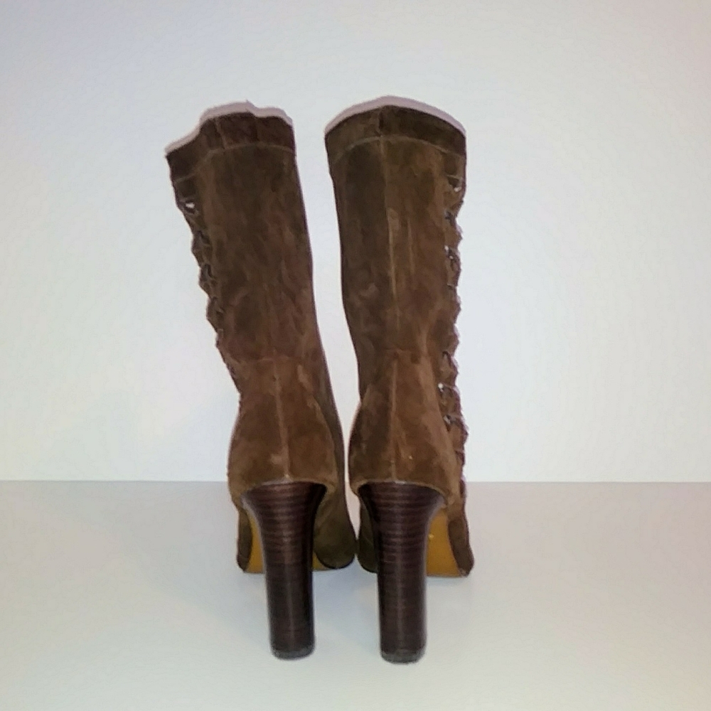 SOLD✨Delman "Riley" Suede Boots - Picture 4 of 8